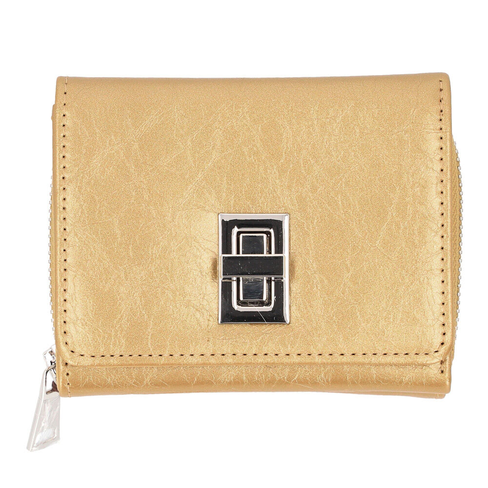 BACKYARD FAMILY「Rename リネーム 三つ折り財布 通販 三つ折り 財布 折り財布 お財布 おさいふ サイフ」|財布|ゴールド1