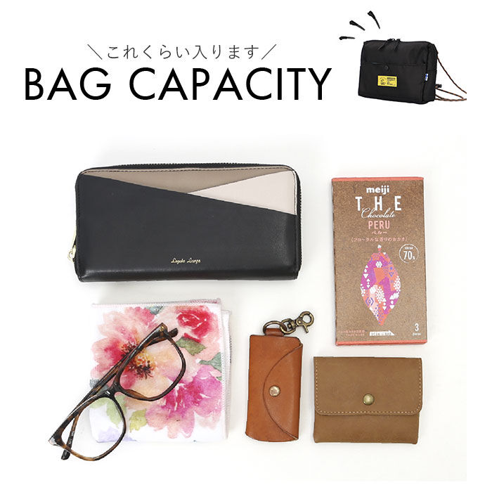 BACKYARD FAMILY「ショルダーバッグ ミニ 通販 ポーチ おしゃれ ミニショルダーバッグ 横長 横型 メンズ」|ショルダー・メッセンジャー|