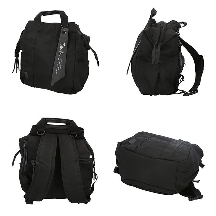 BACKYARD FAMILY「Take Me テイクミー 通販 リュック マザーズバッグ ママバッグ 大容量 小さめ 長さ調整」|リュック|