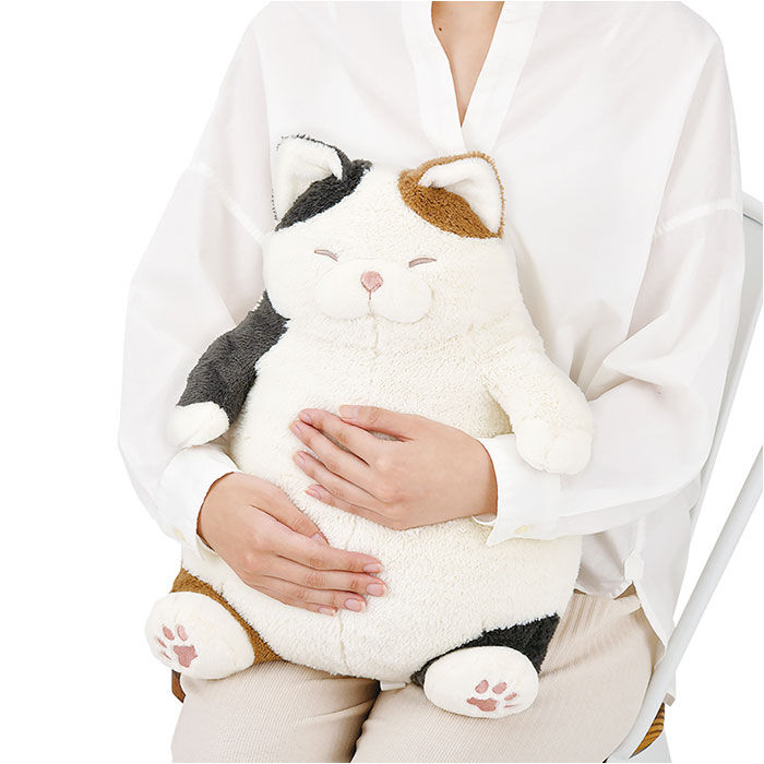 BACKYARD FAMILY「ねこ肯定感 抱きまくら L 通販 Lサイズ だきまくら アニマル抱き枕 抱き枕 クッション」|その他|