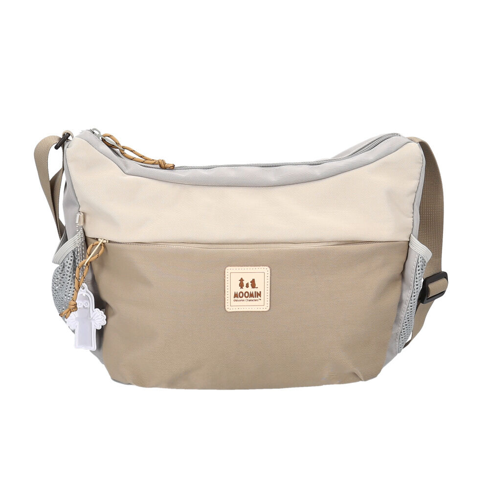 BACKYARD FAMILY「MOOMIN ムーミン リュック ショルダーバッグ 舟形 RMNL-03 通販 ショルダー」|ショルダー・メッセンジャー|グレー1