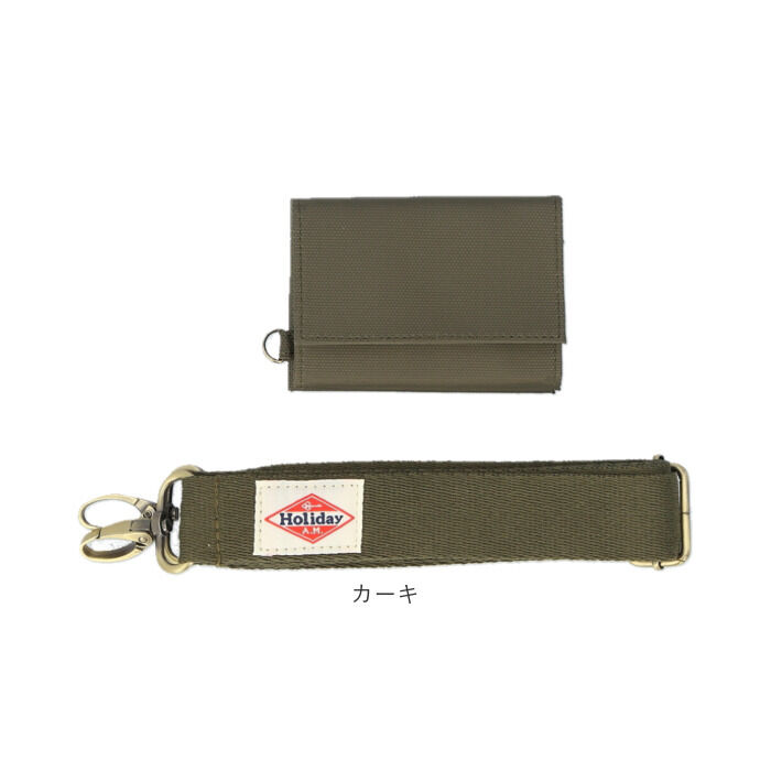BACKYARD FAMILY「Holiday A.M. ホリデーエーエム ネックウォレット KB213 通販 三つ折り財布」|財布|