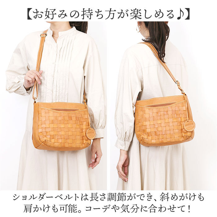 BACKYARD FAMILY「zucchero ズッケロ ショルダーバッグ 49868 通販 ショルダーバック 斜めがけ 革」|ショルダー・メッセンジャー|