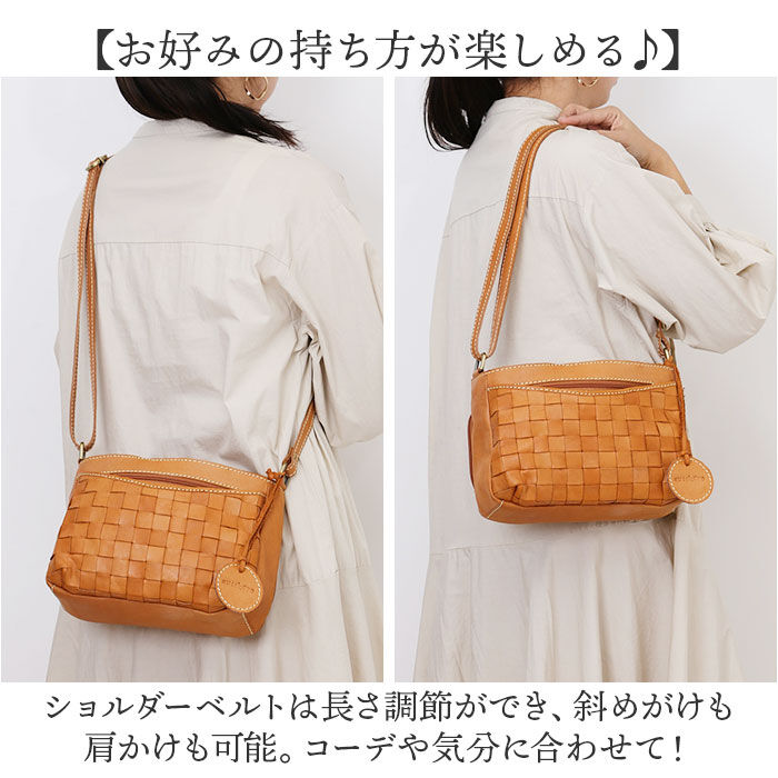 BACKYARD FAMILY「zucchero ズッケロ ショルダーバッグ 49869 通販 ショルダーバック 斜めがけ 革」|ショルダー・メッセンジャー|