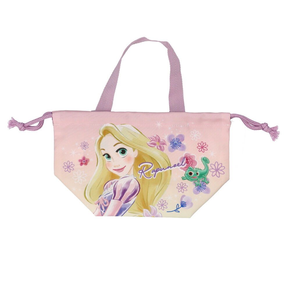 BACKYARD FAMILY「巾着袋 マチ付き 通販 ランチ巾着 マチ付き巾着袋 お弁当ぶくろ お弁当バッグ お弁当箱入れ」|食器・キッチングッズ|パープル1