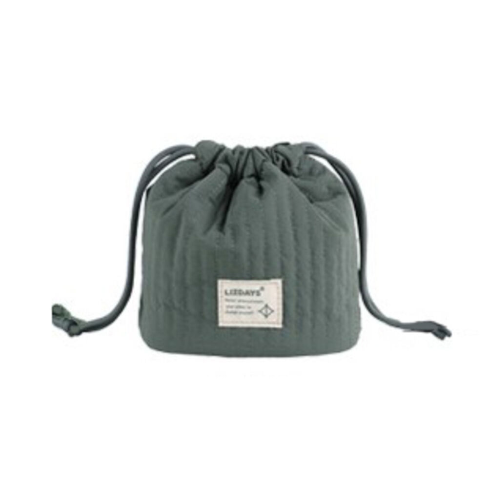 BACKYARD FAMILY「巾着 ポーチ レディース 通販 メイクポーチ コスメポーチ 化粧ポーチ 小物入れ LIZDAYS」|ポーチ|グレー2