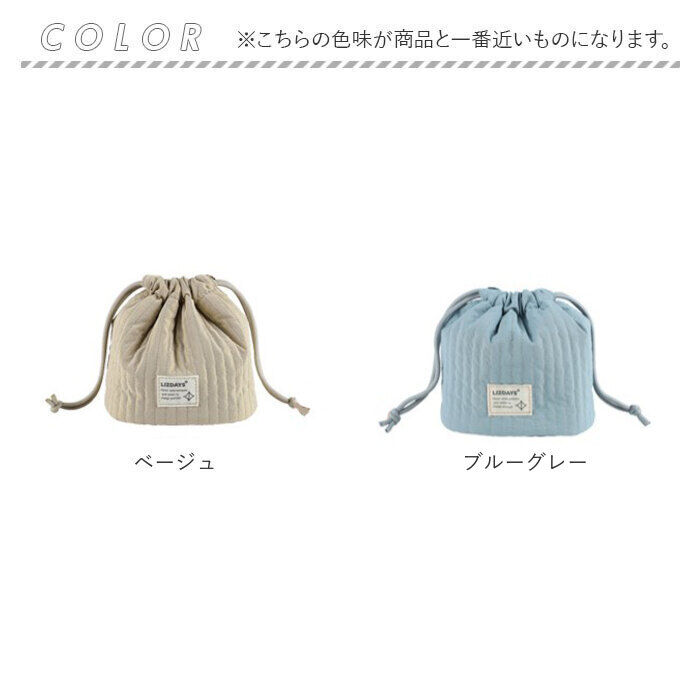 BACKYARD FAMILY「巾着 ポーチ レディース 通販 メイクポーチ コスメポーチ 化粧ポーチ 小物入れ LIZDAYS」|ポーチ|