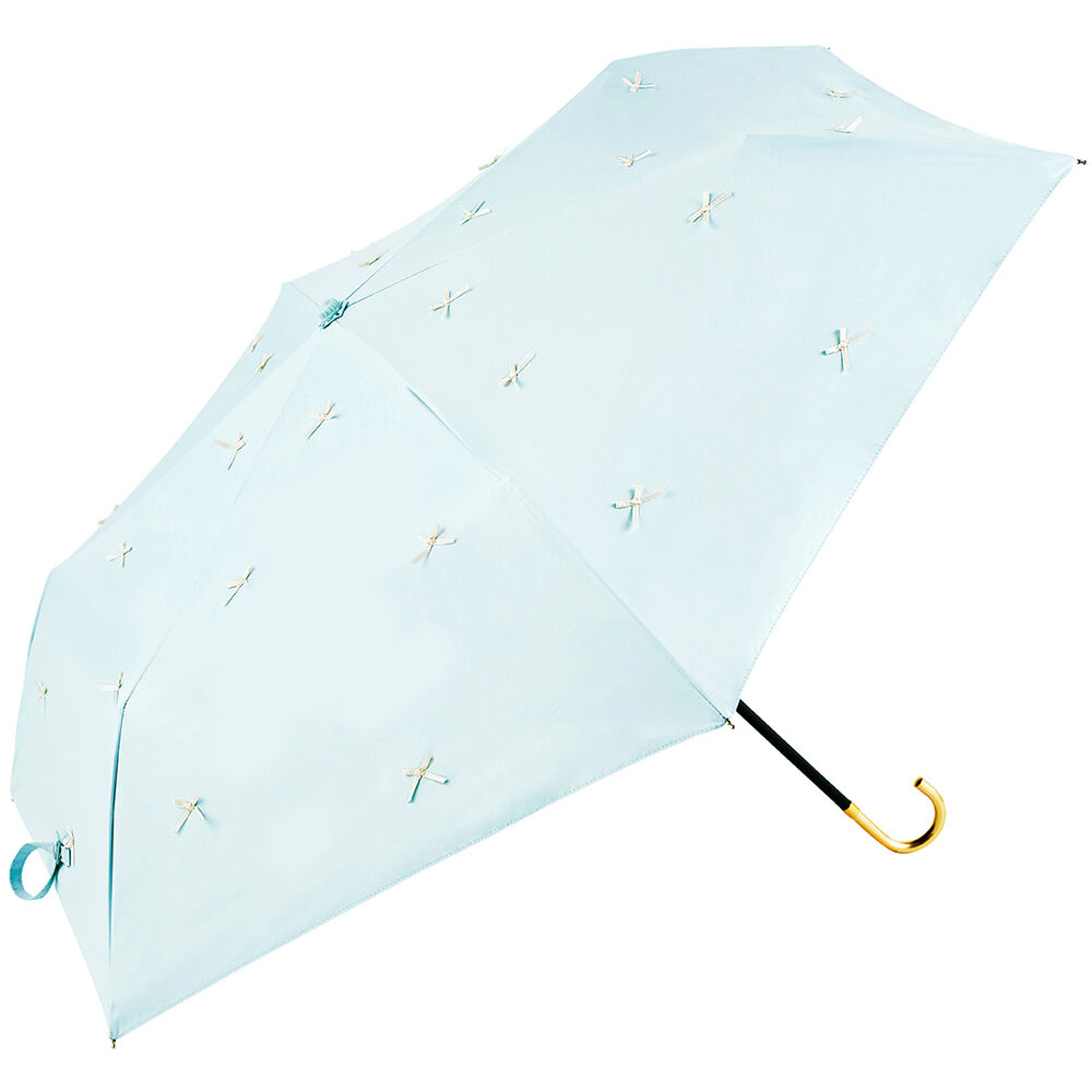 BACKYARD FAMILY「because 折りたたみ傘 晴雨兼用 ビコーズ 通販 B-095722 日傘 折りたたみ」|傘|ブルー1