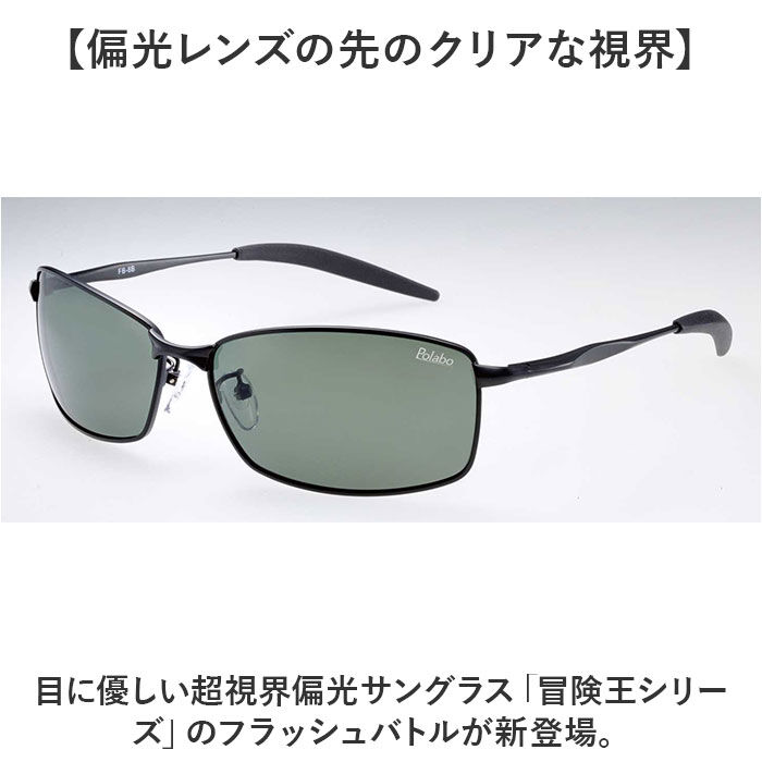 BACKYARD FAMILY「冒険王 サングラス 偏光 通販 偏光グラス 偏光サングラス フラッシュバトル メガネ 眼鏡 めがね」|サングラス|