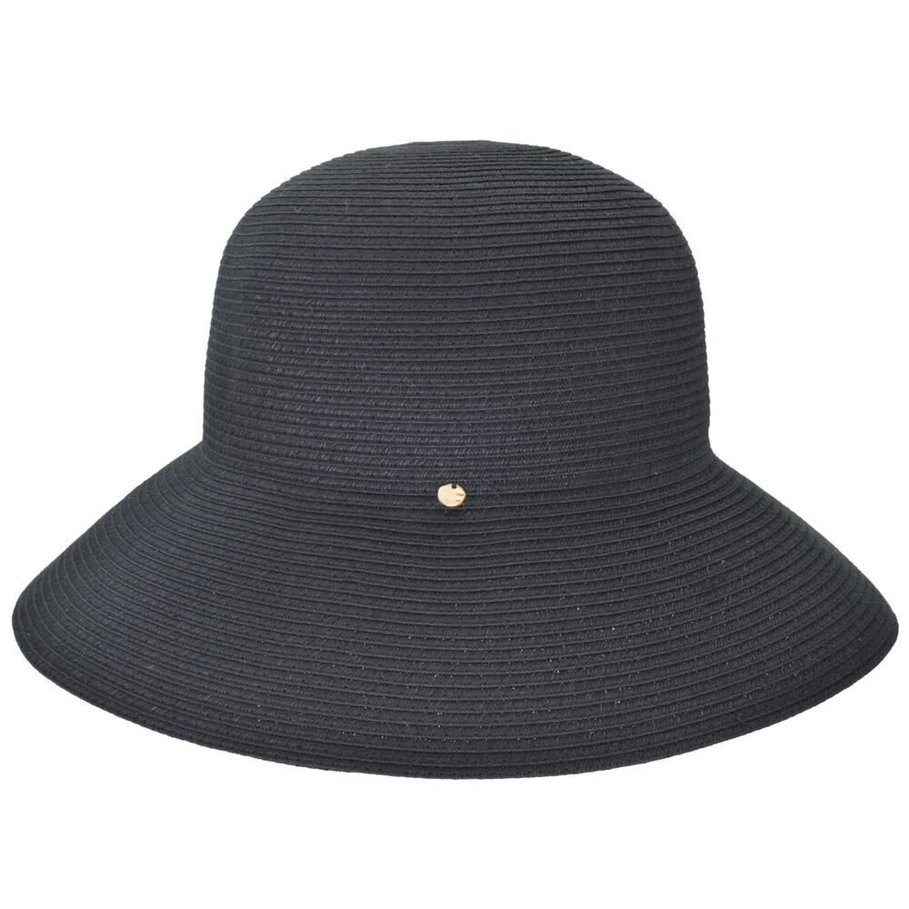 BACKYARD FAMILY「帽子 レディース 通販 ハット つば広帽子 ぼうし 洗濯機 洗える たためる レディース帽子」|ハット|ブラック1