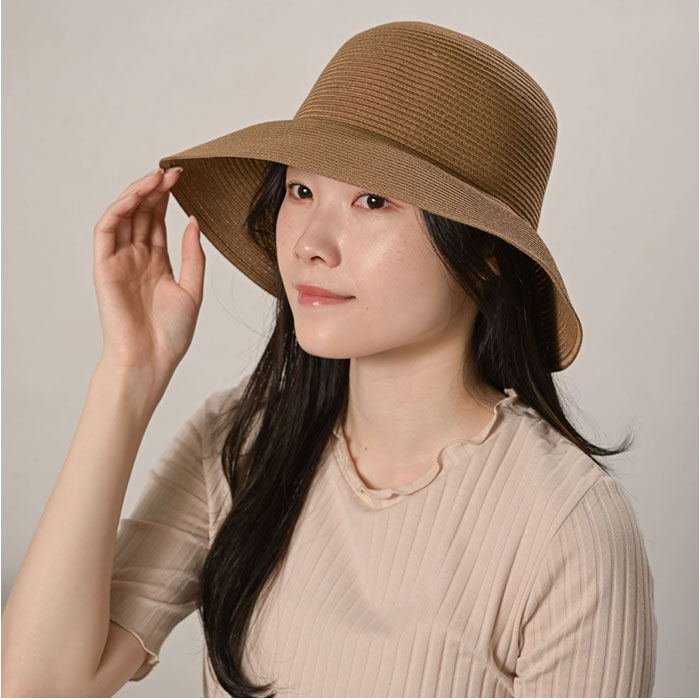 BACKYARD FAMILY「帽子 レディース 通販 ハット つば広帽子 ぼうし 洗濯機 洗える たためる レディース帽子」|ハット|