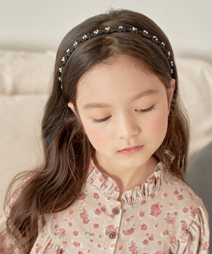 BACKYARD FAMILY「カチューシャ 花 キッズ パール 通販 ヘッドドレス 女の子 子供 子ども こども セレモニー」|その他|
