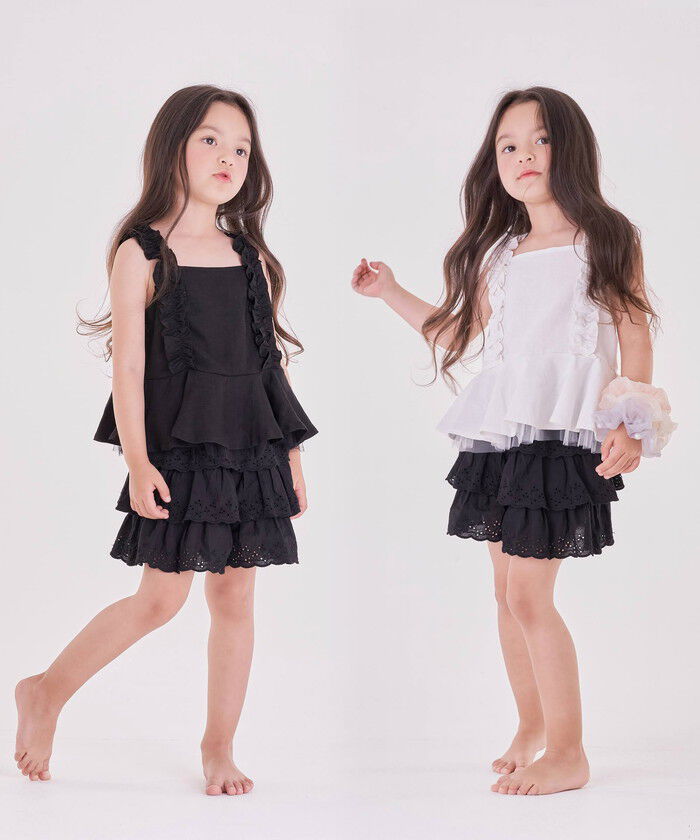 BACKYARD FAMILY「Rora キュロット キッズ 通販 ローラ キュロットパンツ ミントカンカン キュロットスカート」|その他|