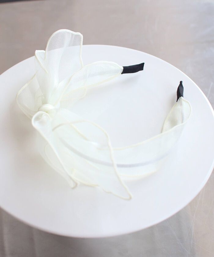 BACKYARD FAMILY「カチューシャ キッズ リボン 大きめ 通販 リボンカチューシャ 髪飾り 女の子 子供 子ども」|その他|