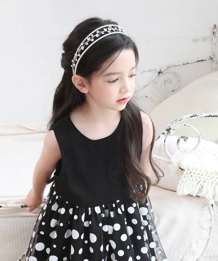 BACKYARD FAMILY「Rora カチューシャ キッズ 通販 フィアンセ ヘッドドレス ティアラ 髪飾り パール キラキラ」|その他|