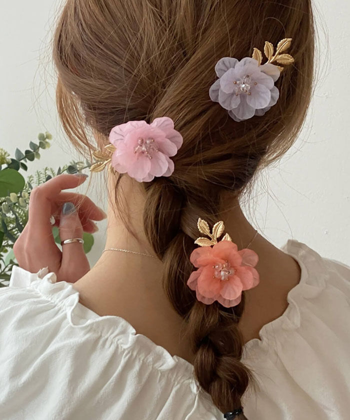 BACKYARD FAMILY「ヘアコーム アクセサリー 通販 髪留め コーム ヘアピン 髪飾り 子供 子ども こども キッズ」|その他|