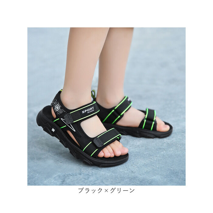 BACKYARD FAMILY「キッズ サンダル 男の子 通販 スポーツサンダル キッズサンダル シューズ 靴 くつ クツ」|サンダル|