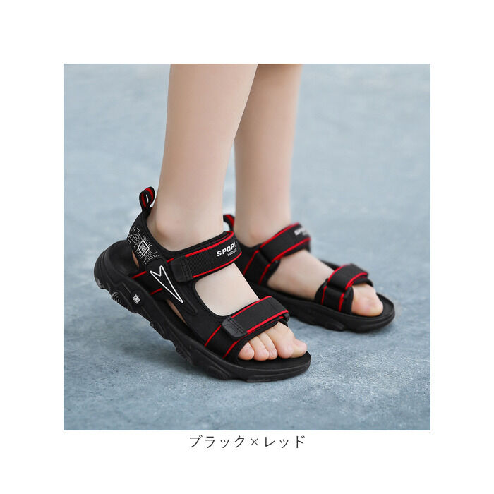 BACKYARD FAMILY「キッズ サンダル 男の子 通販 スポーツサンダル キッズサンダル シューズ 靴 くつ クツ」|サンダル|