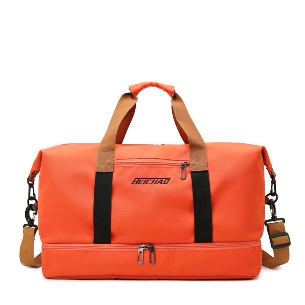 BACKYARD FAMILY「ボストンバッグ 乾湿分離 通販 ボストン バッグ スポーツバッグ ジムバッグ レディース」|ボストンバッグ|オレンジ1