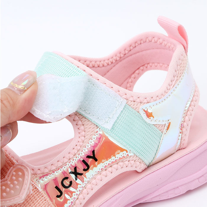 BACKYARD FAMILY「キッズ サンダル 通販 スポーツサンダル ビーチサンダル 子ども靴 前あき アクアシューズ 子供靴」|サンダル|