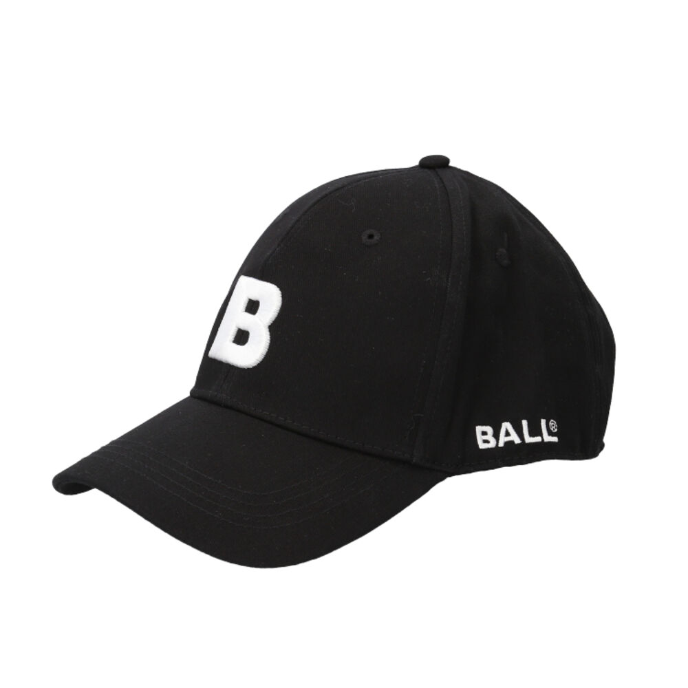 BACKYARD FAMILY「BALL キャップ ボール 63255 通販 帽子 ベースボールキャップ 野球帽 ロゴキャップ」|キャップ・キャスケット|ブラック1