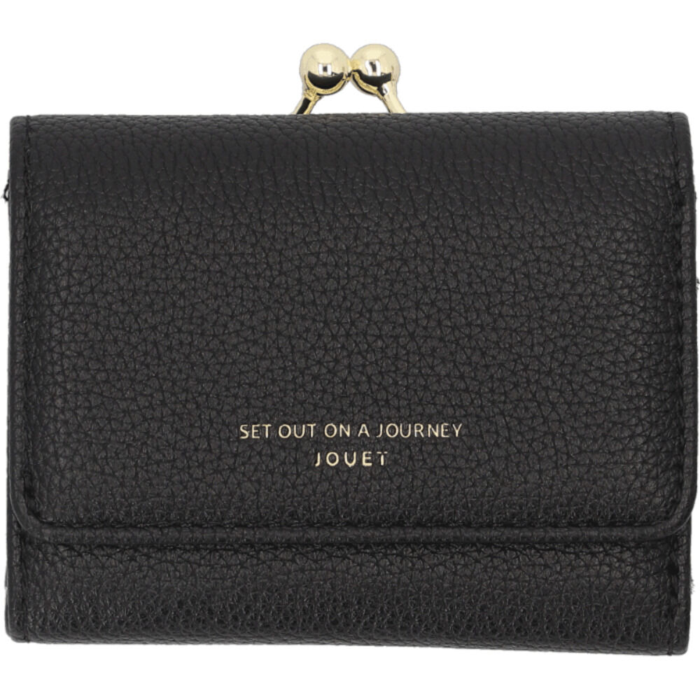 BACKYARD FAMILY「がま口財布 通販 JOUET ジョエット ミニ財布 財布 さいふ 合成皮革 コンパクト 小銭入れ」|財布|ブラック3