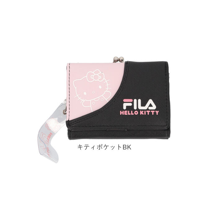 BACKYARD FAMILY「サンリオ 二つ折り財布 sanrio 通販 フィラ FILA 財布 がま口コンパクト財布 お財布」|財布|