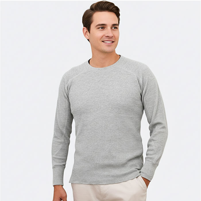 BACKYARD FAMILY「サーマル ロンt メンズ 通販 ロングTシャツ 長袖tシャツ 長袖 tシャツ クルーネック」|Tシャツ・カットソー|