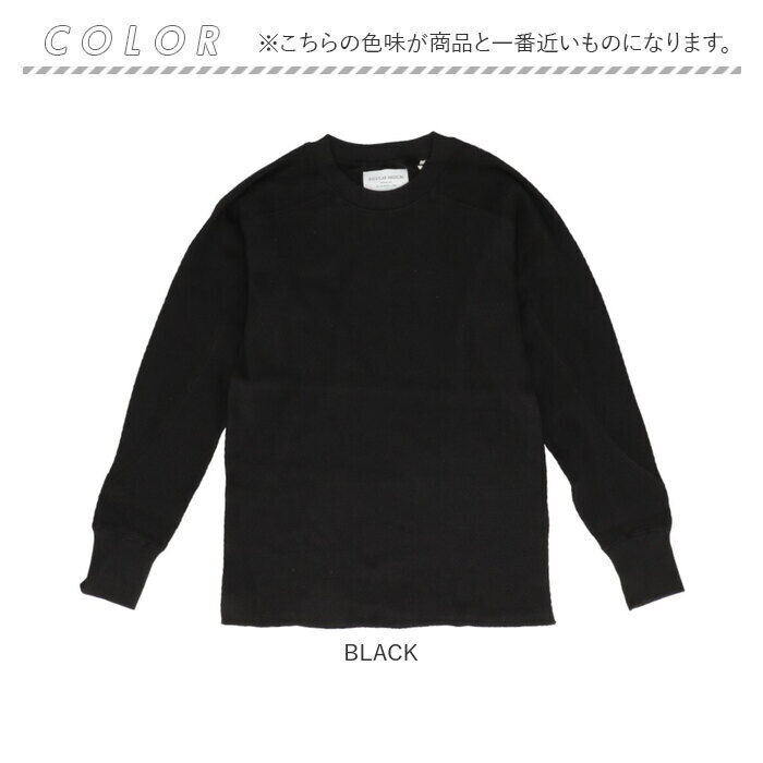 BACKYARD FAMILY「サーマル ロンt メンズ 通販 ロングTシャツ 長袖tシャツ 長袖 tシャツ クルーネック」|Tシャツ・カットソー|