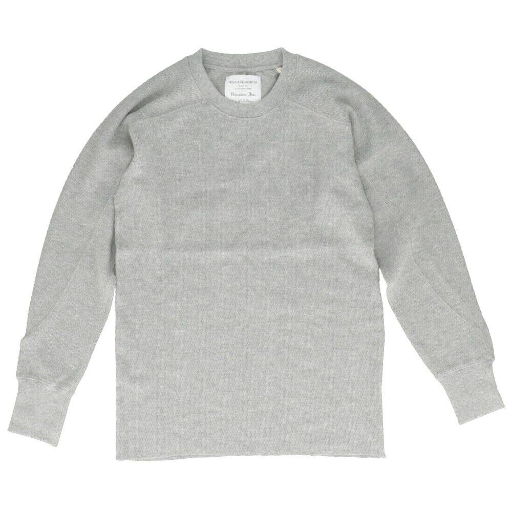 BACKYARD FAMILY「サーマル ロンt メンズ 通販 ロングTシャツ 長袖tシャツ 長袖 tシャツ クルーネック」|Tシャツ・カットソー|グレー1