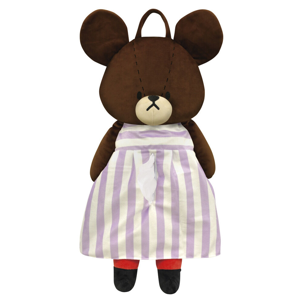 BACKYARD FAMILY「ティッシュケース キャラクター 通販 ティッシュケースカバー ティッシュボックスケース」|その他|ブラウン3