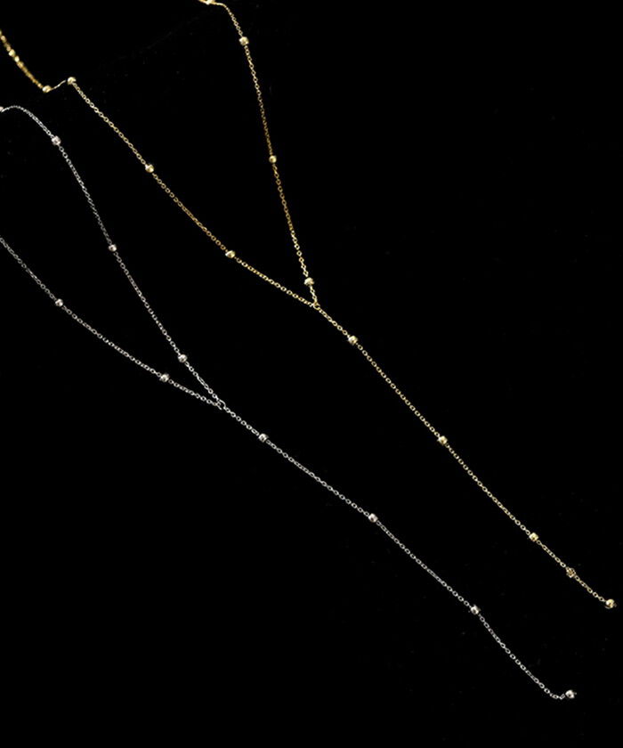 BACKYARD FAMILY「ネックレス レディース シンプル 通販 ペンダント 首飾り y字チェーンネックレス アクセサリー」|その他|