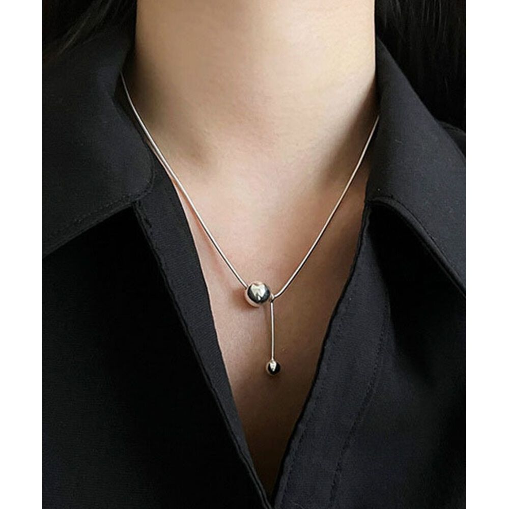 BACKYARD FAMILY「ネックレス レディース シルバー 通販 ペンダント 首飾り アクセサリー ジュエリー ボール」|その他|シルバー1