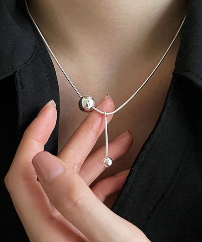 BACKYARD FAMILY「ネックレス レディース シルバー 通販 ペンダント 首飾り アクセサリー ジュエリー ボール」|その他|