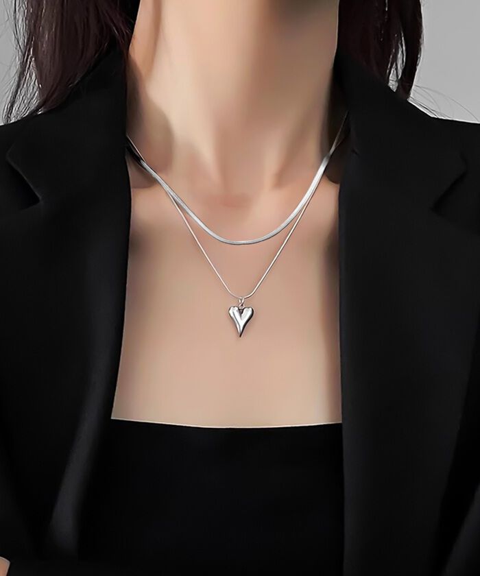 BACKYARD FAMILY「ネックレス レディース シルバー 通販 ペンダント 首飾り アクセサリー ジュエリー ハート」|その他|