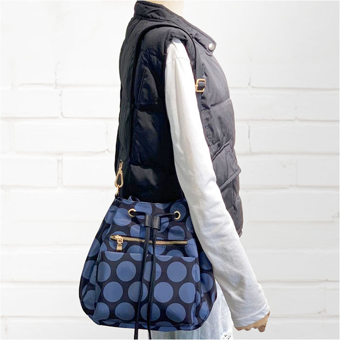 BACKYARD FAMILY「ショルダーバッグ 巾着 大容量 レディース 通販 巾着バッグ 巾着バック 巾着ショルダー」|ショルダー・メッセンジャー|