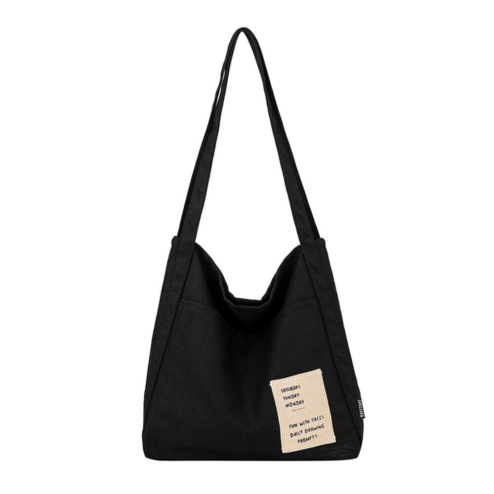 BACKYARD FAMILY「トートバッグ キャンバス 肩掛け トートバック 通販 トート A4 ショルダーバッグ」|トートバッグ|ブラック1