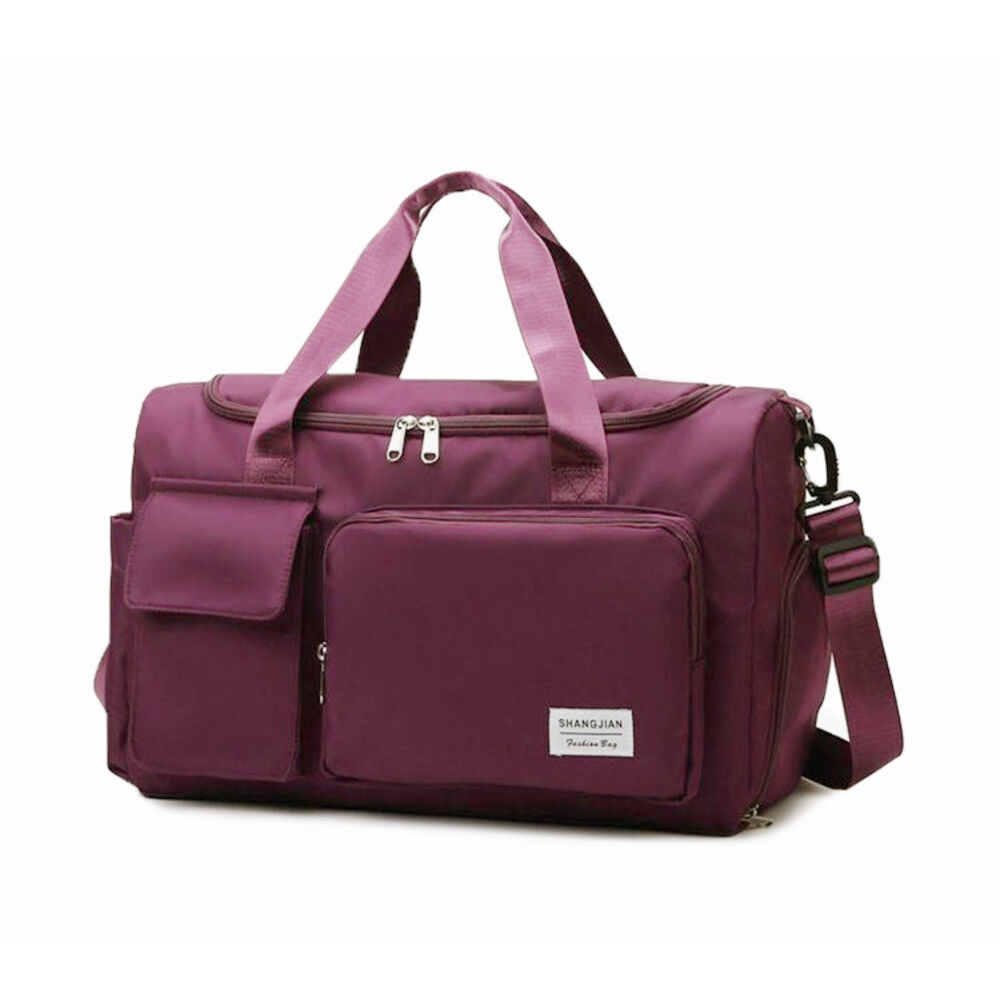 BACKYARD FAMILY「ボストンバッグ レディース 旅行 軽量 通販 メンズ 大容量 旅行バッグ 旅行カバン シューズ収納」|ボストンバッグ|パープル2