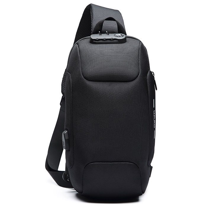 BACKYARD FAMILY「ボディバッグ メンズ 撥水 通販 かっこいい 横型 ワンショルダー 大容量 ロック付き usb」|その他|