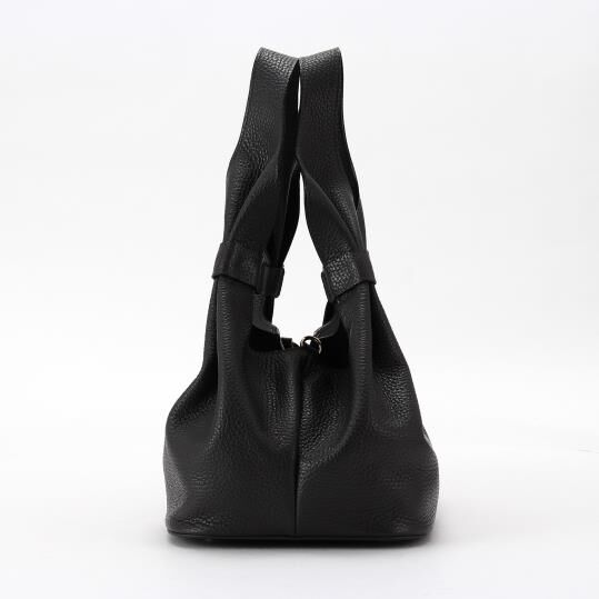 銀座かねまつ「AS25508PS1 【本革】ドレープハンドバッグ」|ショルダー・メッセンジャー|