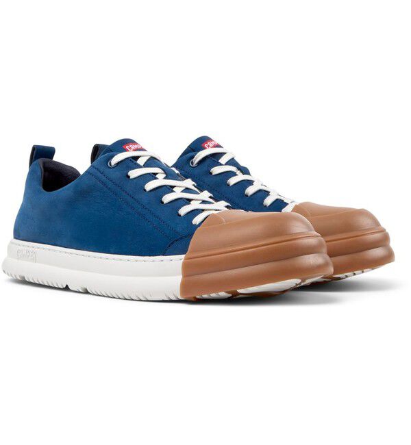 CAMPER「[カンペール] JUNCTION RUNNER / レザースニーカー」|スニーカー|ブルー