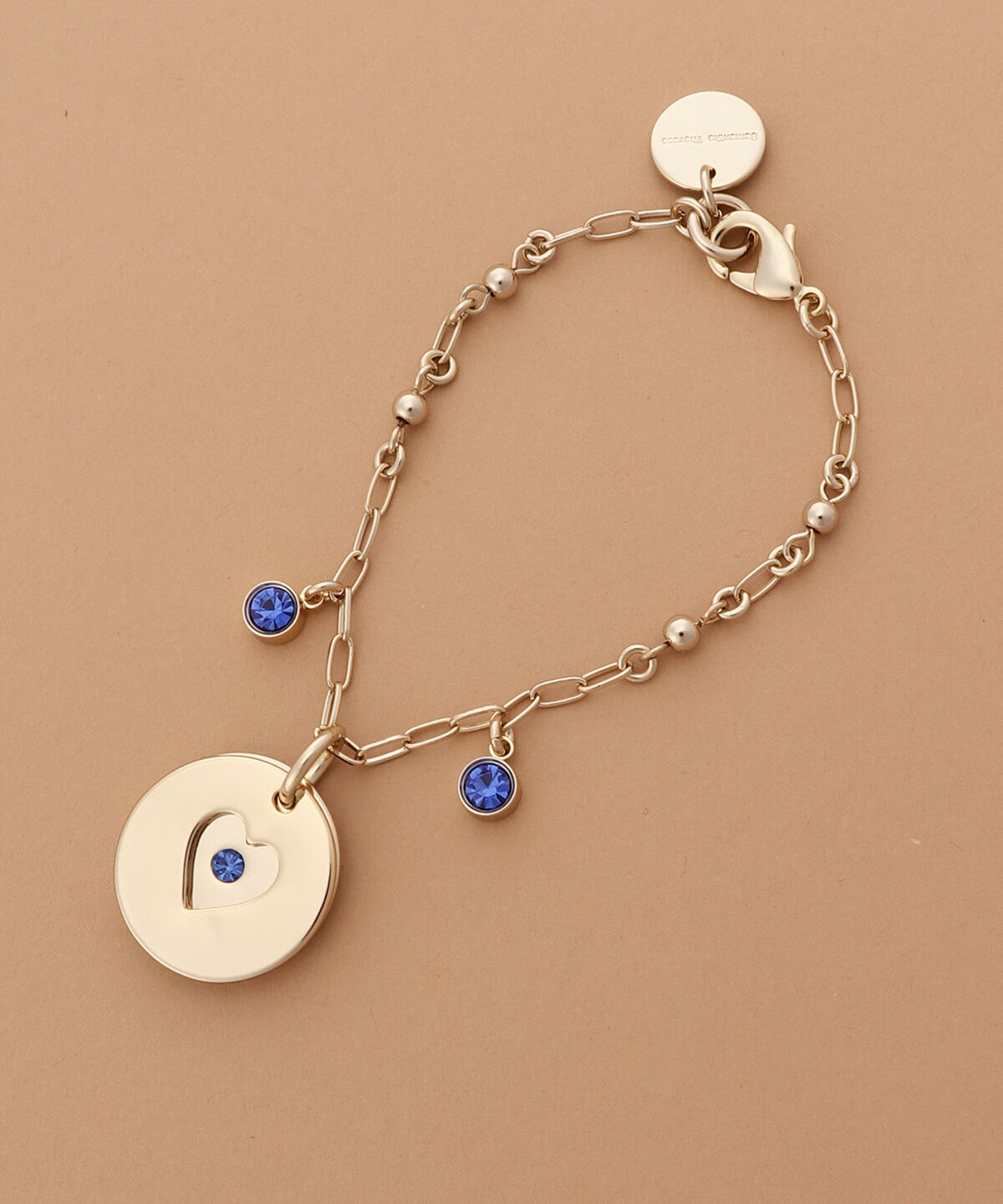 Samantha Thavasa「バースデーストーンカラービジューチャーム（9月）」|チャーム・キーホルダー|ゴールド