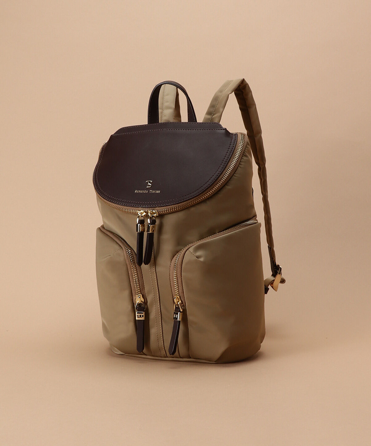 Samantha Thavasa「ナイロン&times;レザーコンビネーション リュック」|リュック|