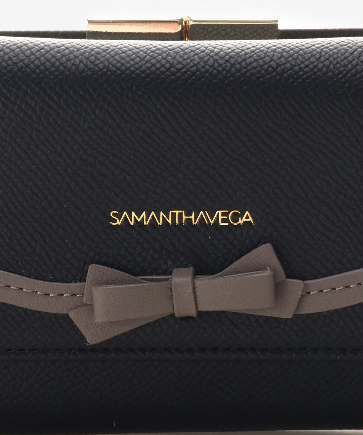 Samantha Vega「ソリッドリボン折財布」|財布|