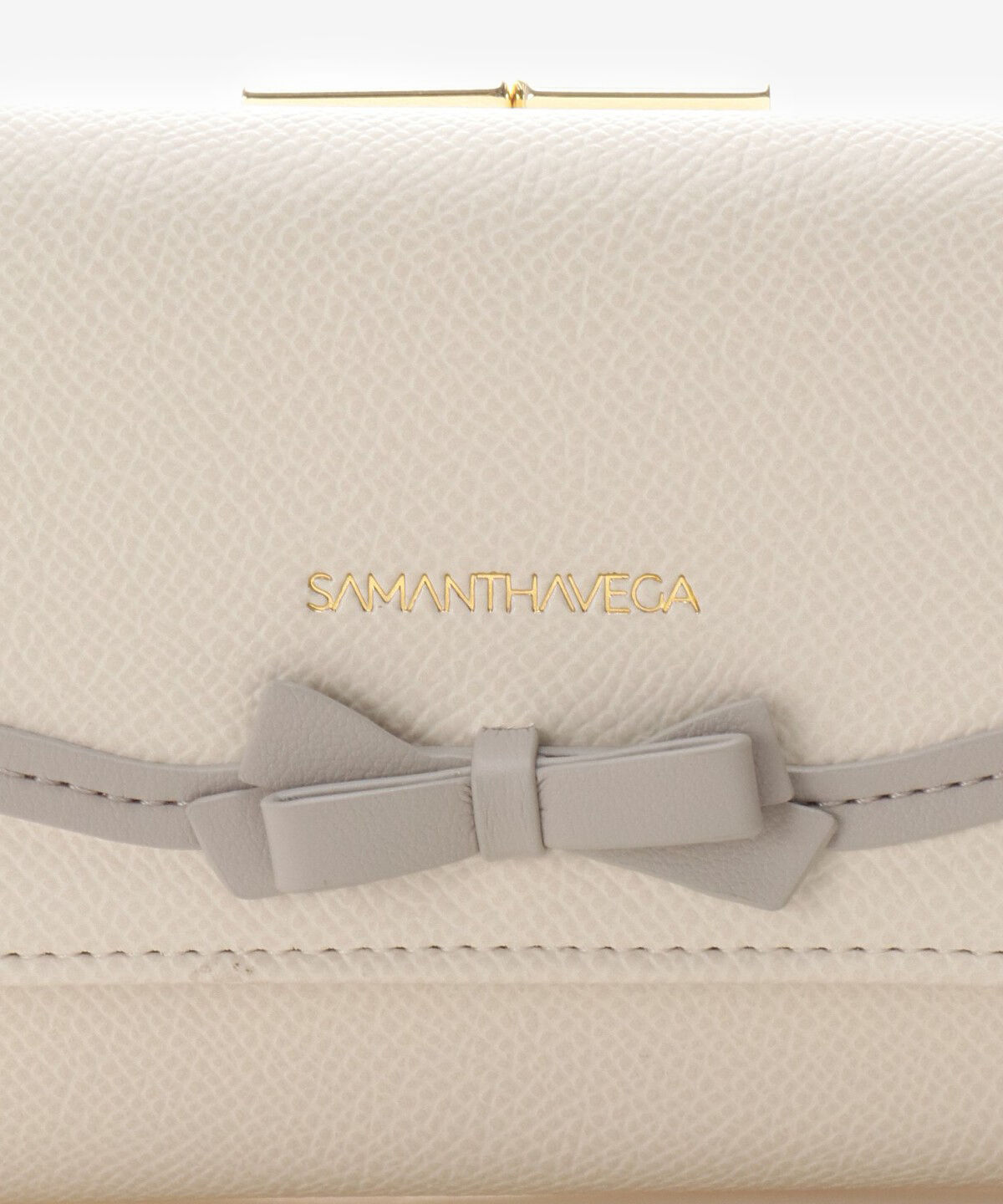 Samantha Vega「ソリッドリボン折財布」|財布|