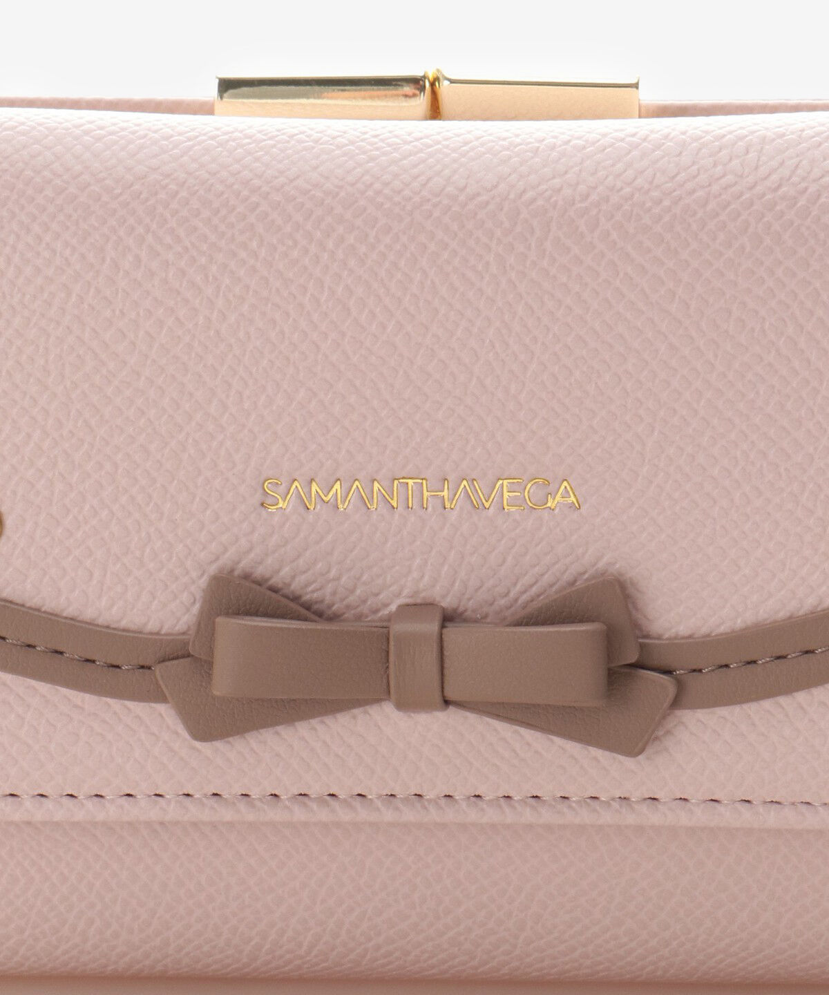 Samantha Vega「ソリッドリボン折財布」|財布|