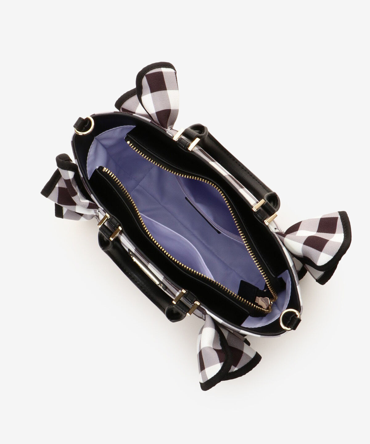 Samantha Vega「チェックフリルハンドバッグ（小）」|ハンドバッグ|