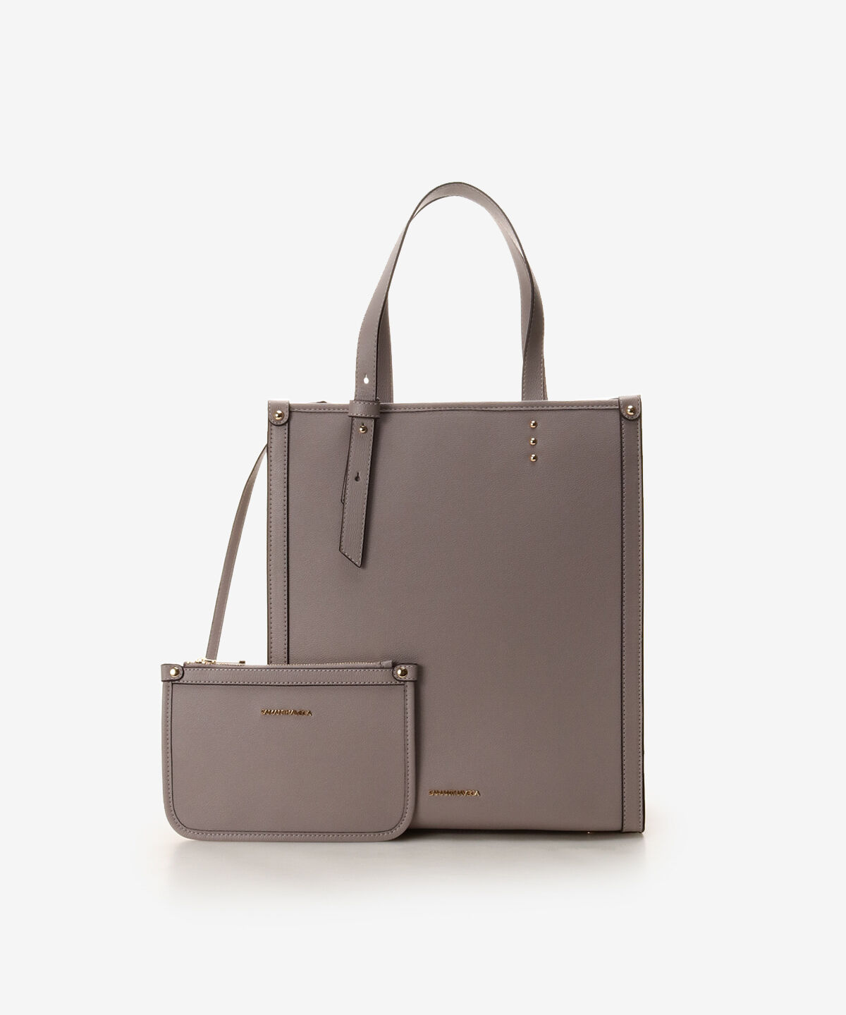 Samantha Vega「シンプル縦型A4トートバッグ」|トートバッグ|グレー