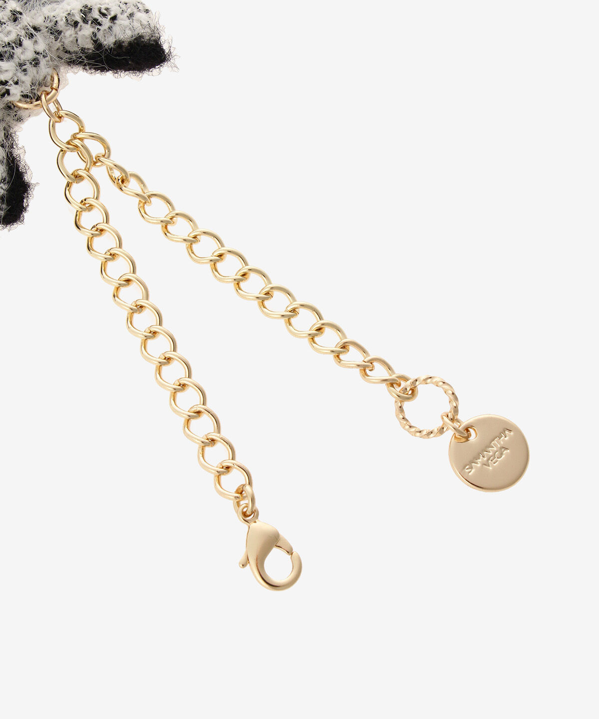 Samantha Vega「ツイードリボンチャーム」|チャーム・キーホルダー|