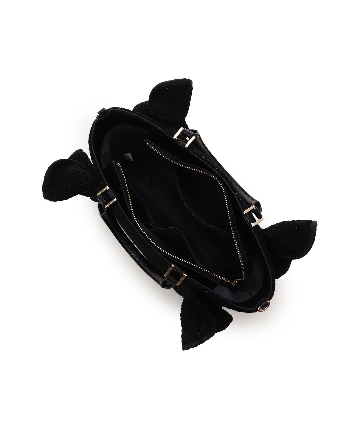 Samantha Vega「ツイードフリルハンドバッグ（大）」|ハンドバッグ|